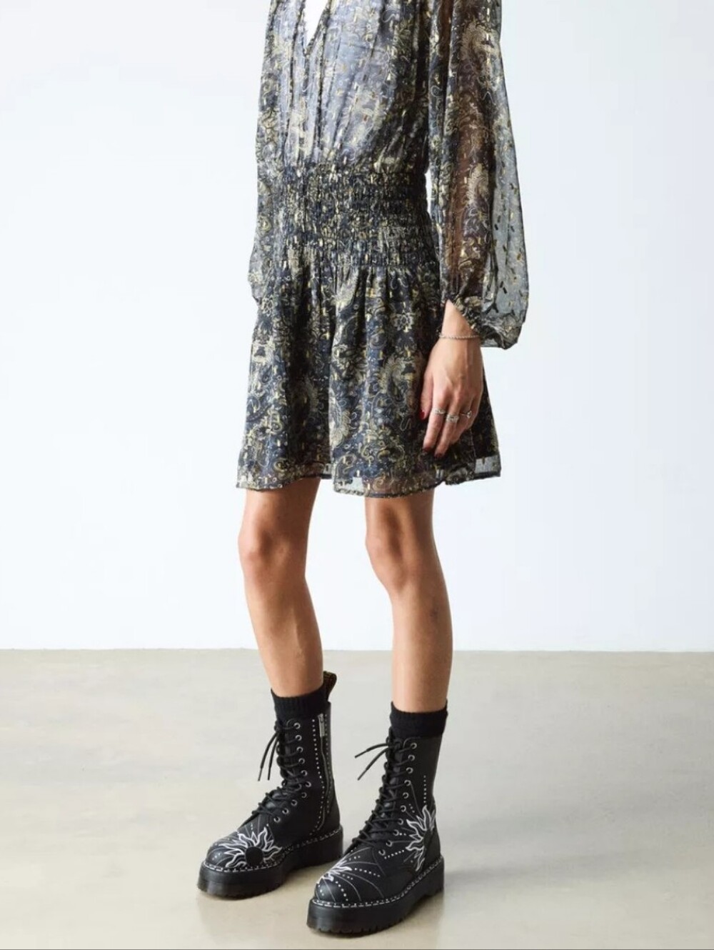 Dr. Martens Jadon Hi Solar Flare Boots - Picture 7 of 9